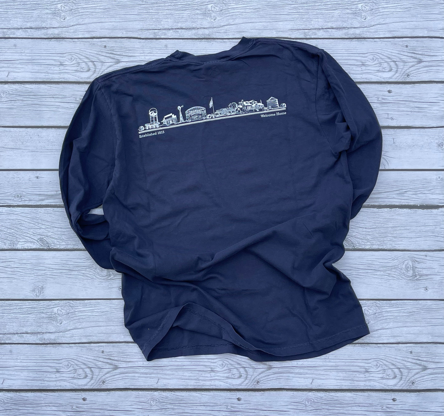 Pike Road Townscape Long Sleeved Shirt