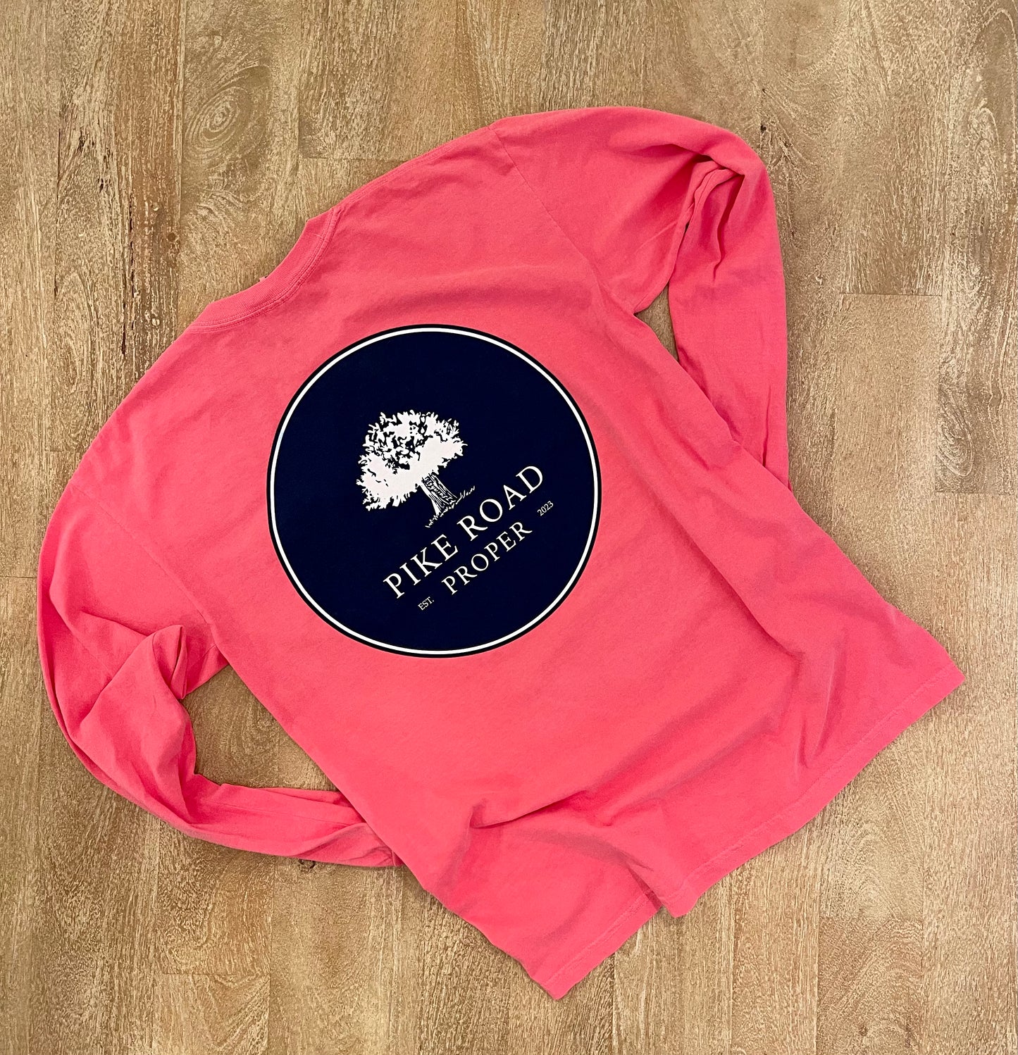 PRP Logo Long Sleeve Pocket T-Shirt-Watermelon