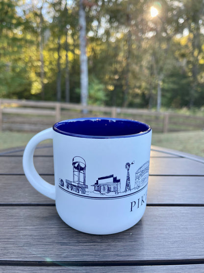 Pike Road Townscape 14oz mug