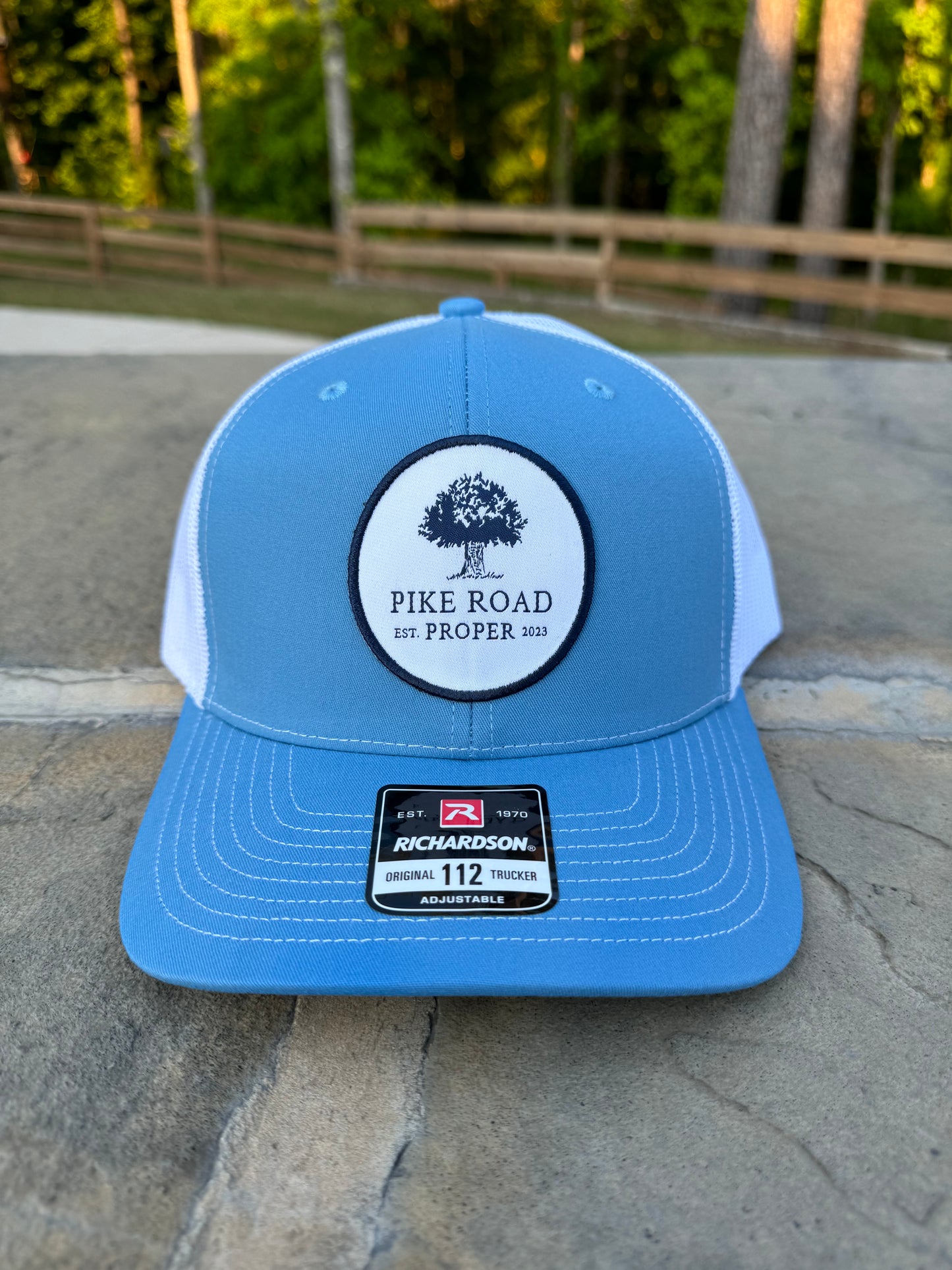 Official Pike Road Proper Patch Hat - Columbia Blue