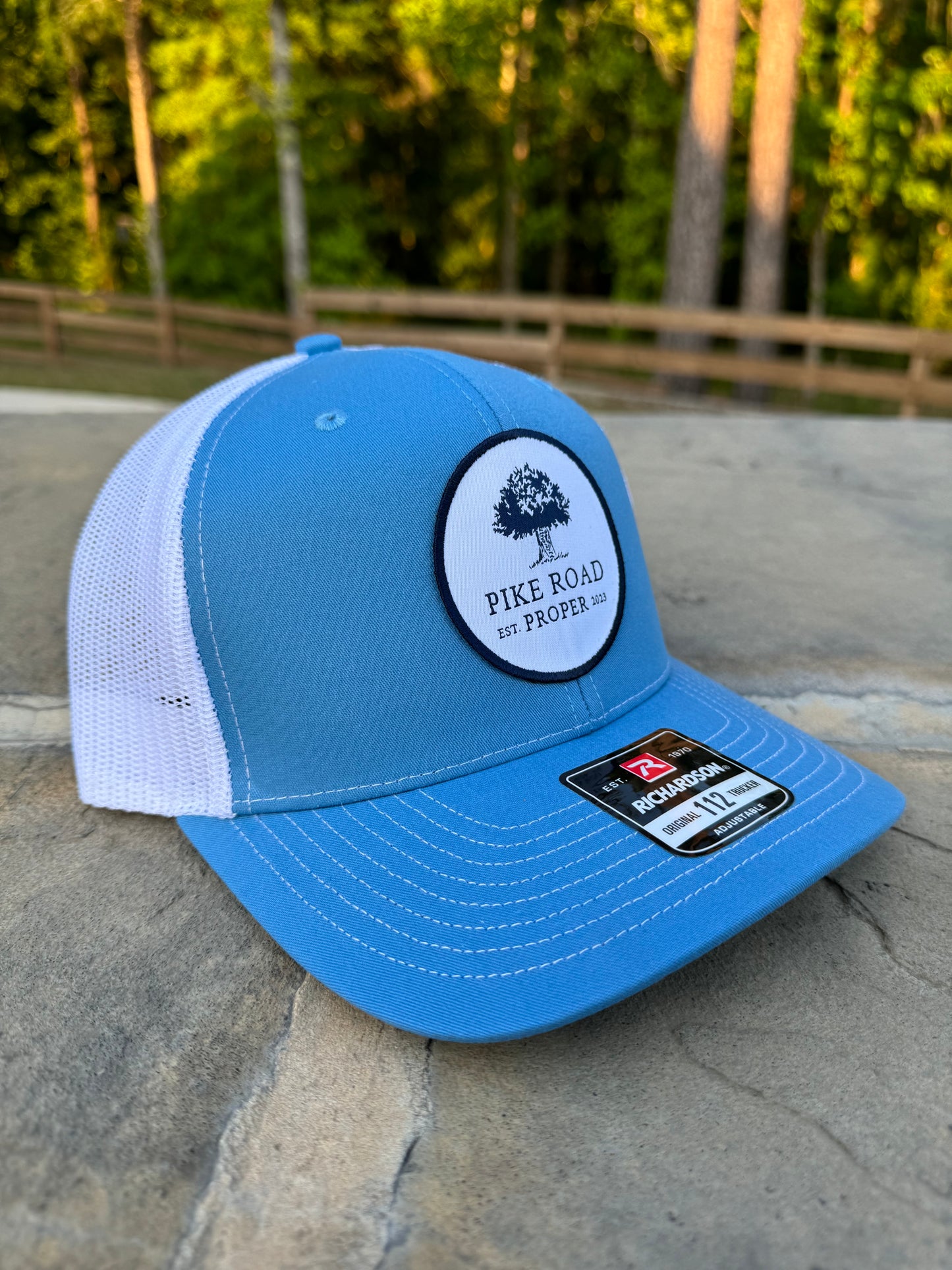 Official Pike Road Proper Patch Hat - Columbia Blue