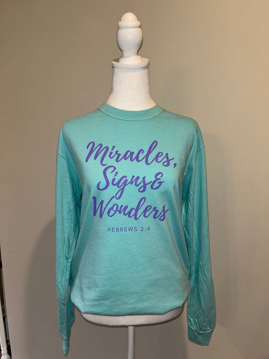 Miracles, Signs & Wonders Long Sleeve Shirt