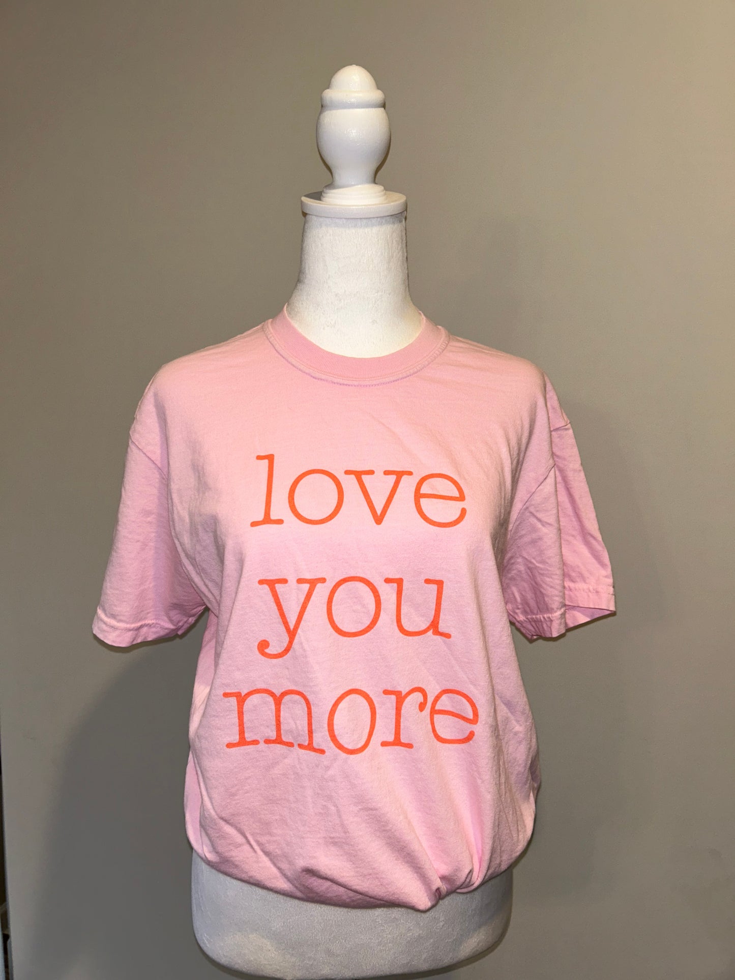 Love you more! Short Sleeve Shirt