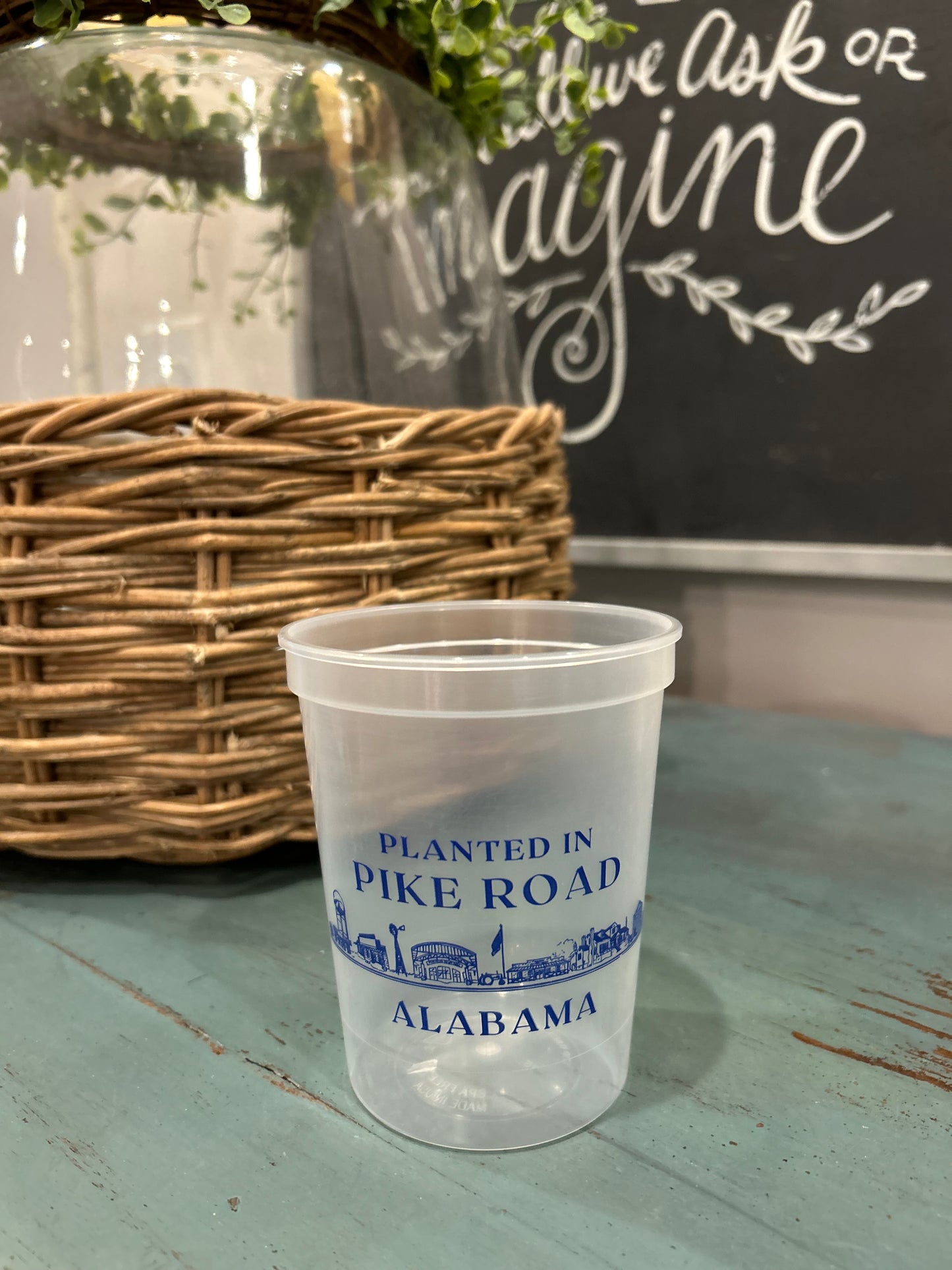 "Planted in Pike Road" 16 oz stadium cups