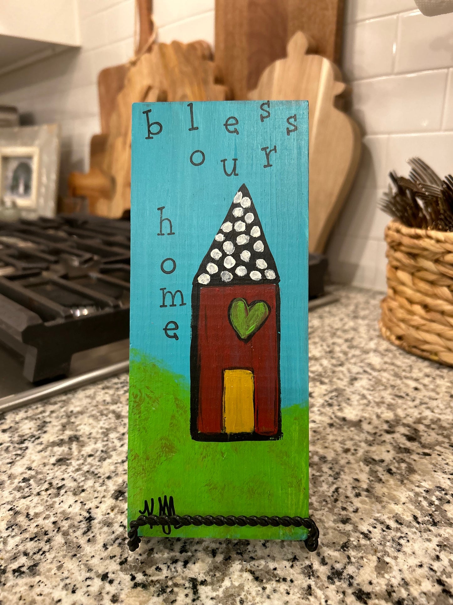 Original Art- Bless Our Home